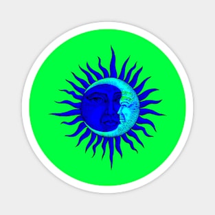 Eclipse Interactive Green&Blue Filter T-Shirt By Red&Blue Magnet